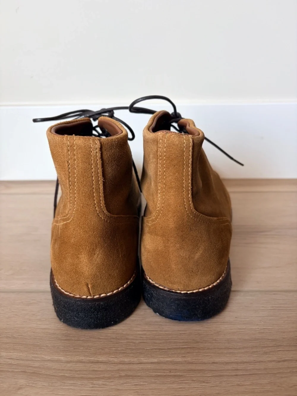 BRAND NEW Brooks Brothers Men's Brown Suede Chukka Boots, Size 11 D